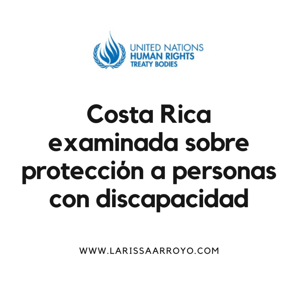 Costa Rica examinada sobre protección a personas con&nbsp;discapacidad
